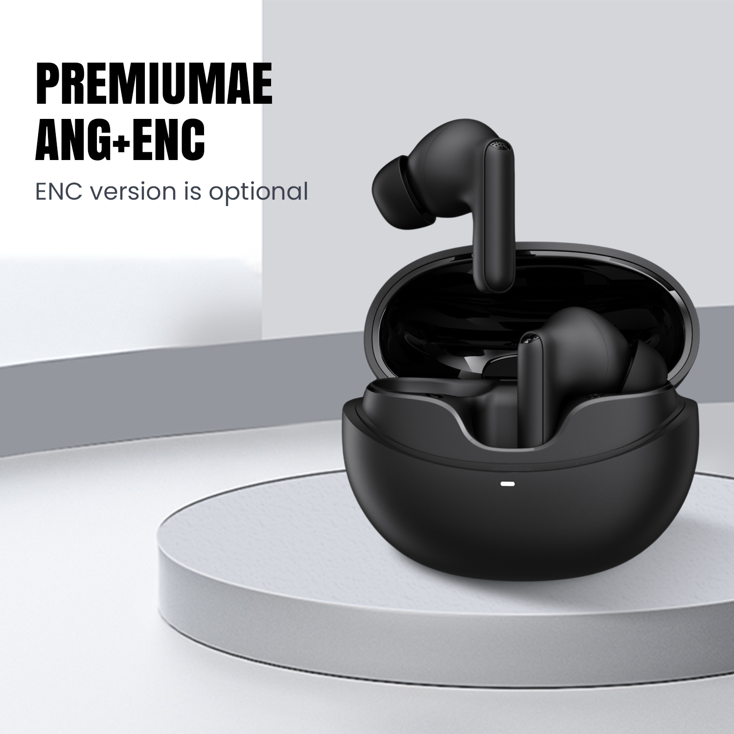 ANC ENC Dual Microphones 40mAh 5-7 hours Play time TWS Earbuds, Adjustable ANC/Ambient Mode Fast Charge